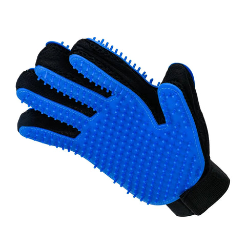 Pet Grooming Glove – Gentle Hair Remover for Dogs & Cats