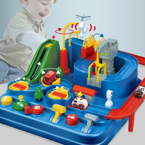 Manual Car Adventure Track Toys